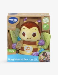 VTech Busy Musical Bee Recycled-plastic Soft Toy