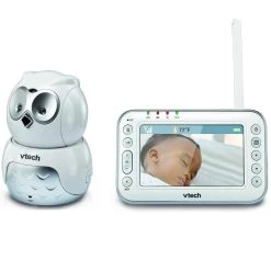 Vtech Owl Video & Audio Baby Monitor With  Motorised Pan And Tilt VTBM4600