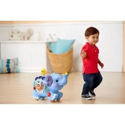 VTech Pull & Discover Activity Elephant -Vtech vtech babies vtech pull discover activity elephant 37128160870621