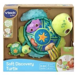 Vtech Soft Discovery Turtle -Vtech vtech babies vtech soft discovery turtle 39224605475037
