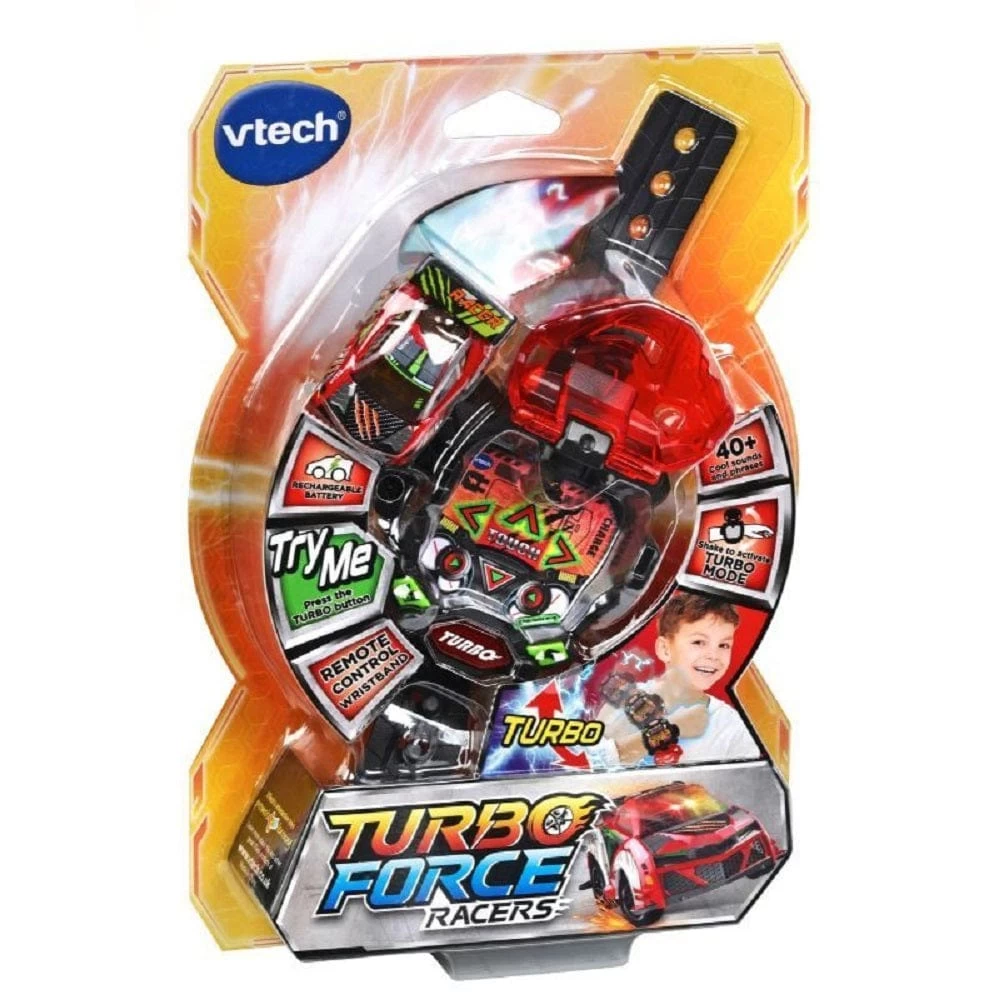 VTech Turbo Force Racers-Red 4 VTech Turbo Force Racers-Red - Image 2