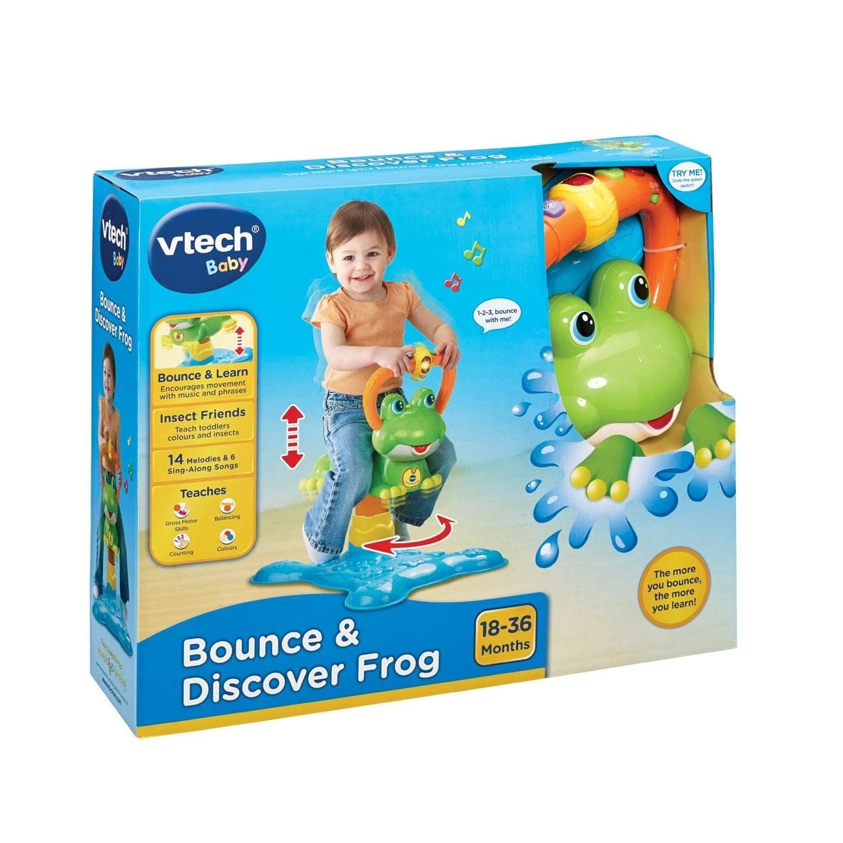 VTech Baby Bounce & Discover Frog 2 VTech Baby Bounce & Discover Frog