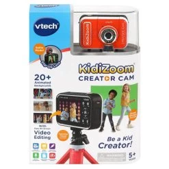 Vtech Kidizoom Vlogger Kit - Red -Vtech vtech toys vtech kidizoom vlogger kit red 39226938228957