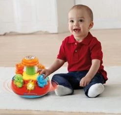 Vtech Push & Play Spinning Top(vtuk) -Vtech vtech toys vtech push play spinning top vtuk 21371825750184