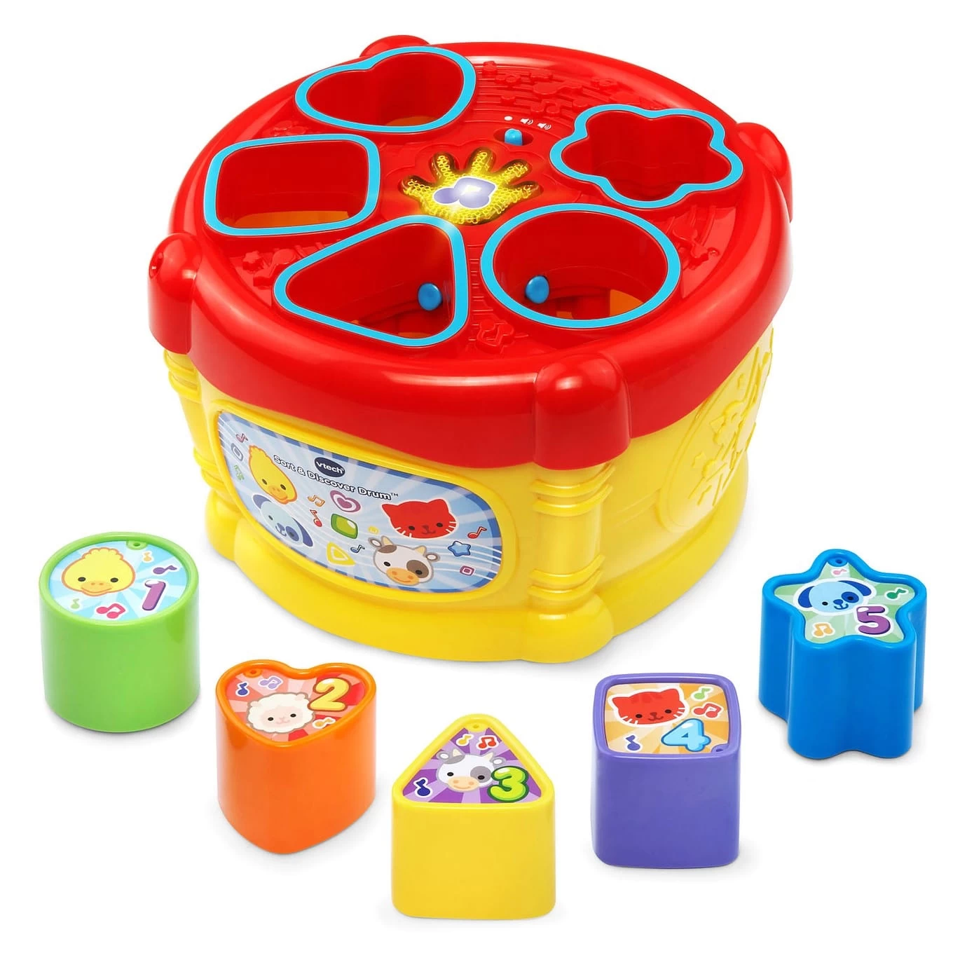 VTech Sort & Discover Drum 4 VTech Sort & Discover Drum - Image 2