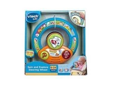 Vtech Spin And Explore Steering Wheel (vtuk) -Vtech vtech toys vtech spin and explore steering wheel vtuk 21380353884328