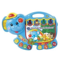 VTech Touch And Teach Elephant Book